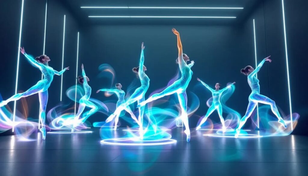 Enhancing dance performance with real-time processing technology.